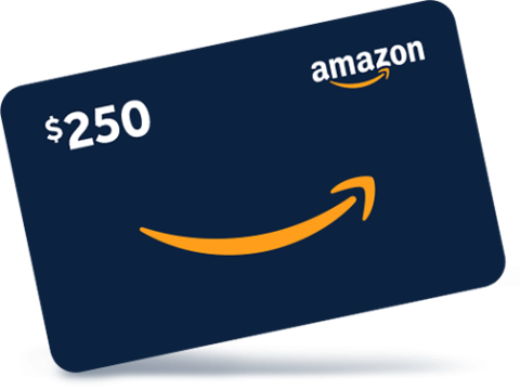 $250 Amazon Card